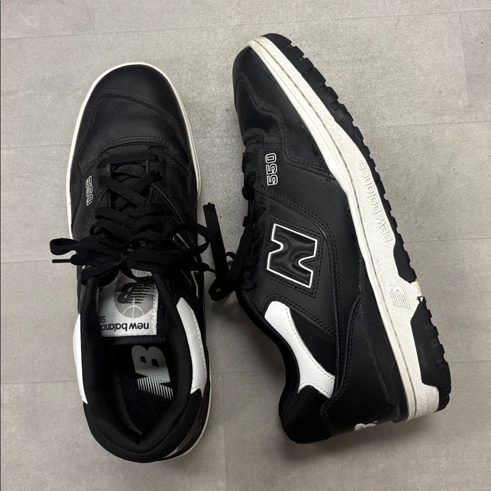 New Balance 550 Mens Leather Athletic Shoes Sneakers - Picture 3 of 5